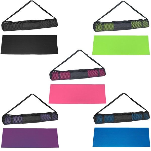 HH6050B Yoga Mat And Carrying Case Blank NO Imprint